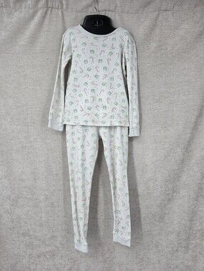 Lullaby Set Kids Holiday Candy Cane Pajama Set